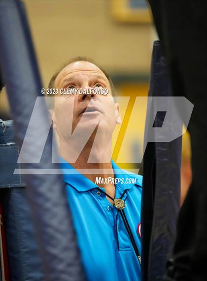 Thumbnail 3 in Grand Junction Central vs ThunderRidge (Dakota Ridge Varsity Tournament) photogallery.