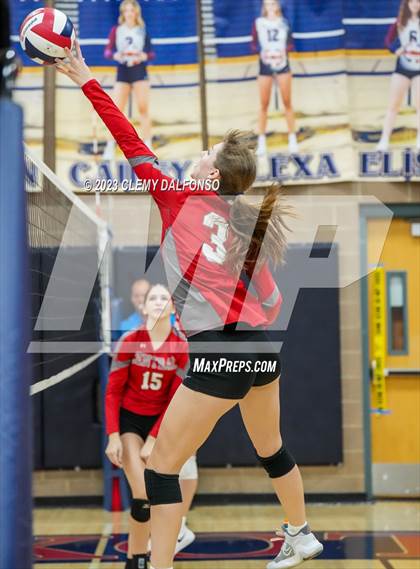Thumbnail 1 in Grand Junction Central vs ThunderRidge (Dakota Ridge Varsity Tournament) photogallery.