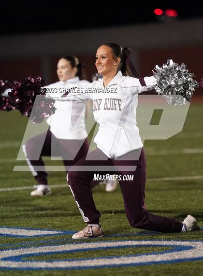 Thumbnail 1 in Liberty Hill vs. Flour Bluff (UIL 5A Division II Region 4 Semifinal) photogallery.