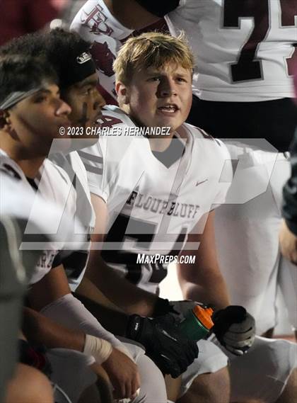 Thumbnail 3 in Liberty Hill vs. Flour Bluff (UIL 5A Division II Region 4 Semifinal) photogallery.