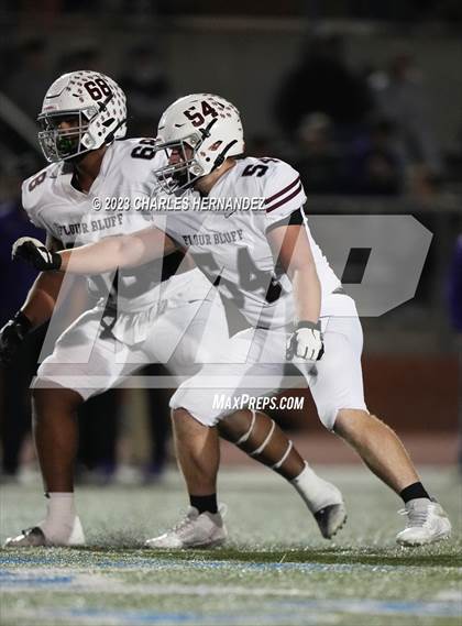 Thumbnail 1 in Liberty Hill vs. Flour Bluff (UIL 5A Division II Region 4 Semifinal) photogallery.