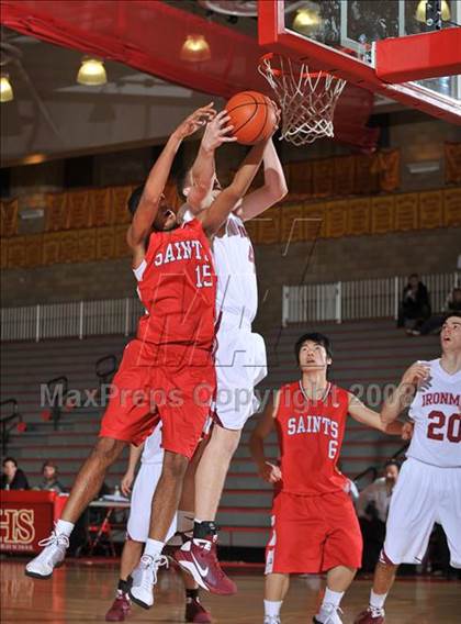 Thumbnail 2 in Don Bosco Prep vs St. Georges, Canada (MaxPreps Holiday Classic) photogallery.