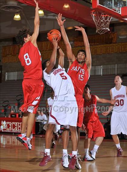 Thumbnail 3 in Don Bosco Prep vs St. Georges, Canada (MaxPreps Holiday Classic) photogallery.