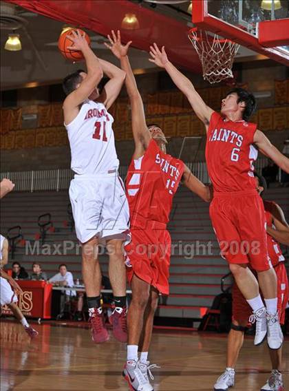 Thumbnail 3 in Don Bosco Prep vs St. Georges, Canada (MaxPreps Holiday Classic) photogallery.