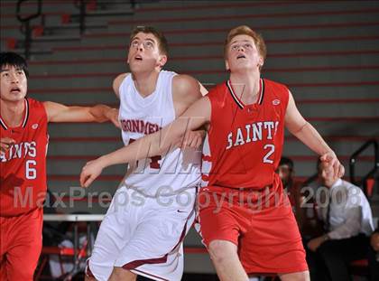 Thumbnail 1 in Don Bosco Prep vs St. Georges, Canada (MaxPreps Holiday Classic) photogallery.