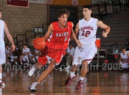 Thumbnail 2 in Don Bosco Prep vs St. Georges, Canada (MaxPreps Holiday Classic) photogallery.