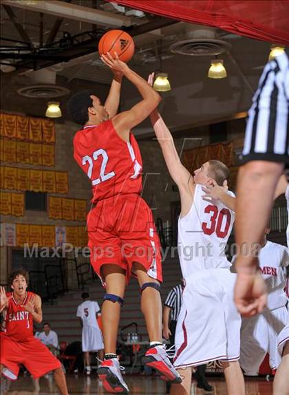 Thumbnail 3 in Don Bosco Prep vs St. Georges, Canada (MaxPreps Holiday Classic) photogallery.