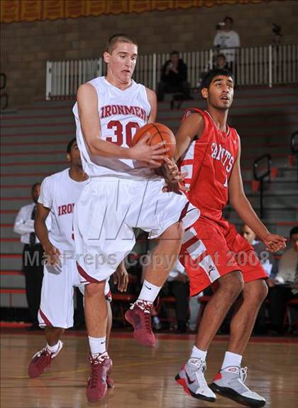 Thumbnail 1 in Don Bosco Prep vs St. Georges, Canada (MaxPreps Holiday Classic) photogallery.