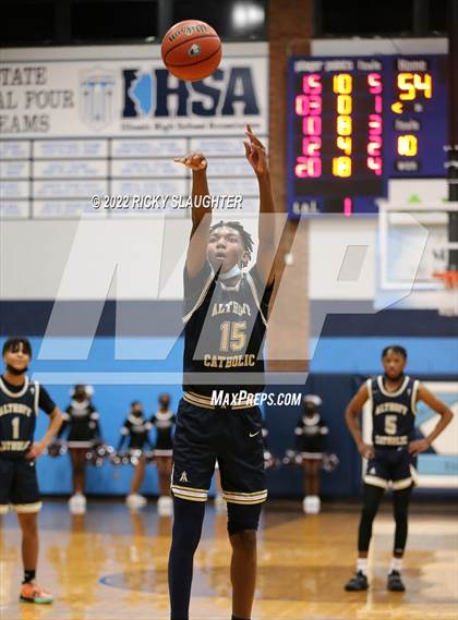 Thumbnail 1 in Althoff vs Belleville West (Chick-fil-A Classic) photogallery.
