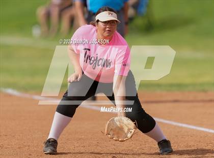 Thumbnail 2 in Pahrump Valley vs Virgin Valley (NIAA 3A Southern Region Winners Semifinal) photogallery.