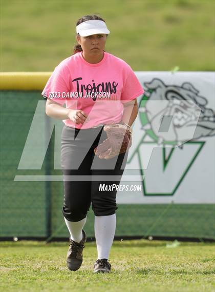 Thumbnail 1 in Pahrump Valley vs Virgin Valley (NIAA 3A Southern Region Winners Semifinal) photogallery.