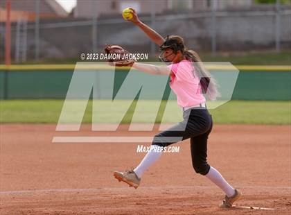 Thumbnail 1 in Pahrump Valley vs Virgin Valley (NIAA 3A Southern Region Winners Semifinal) photogallery.
