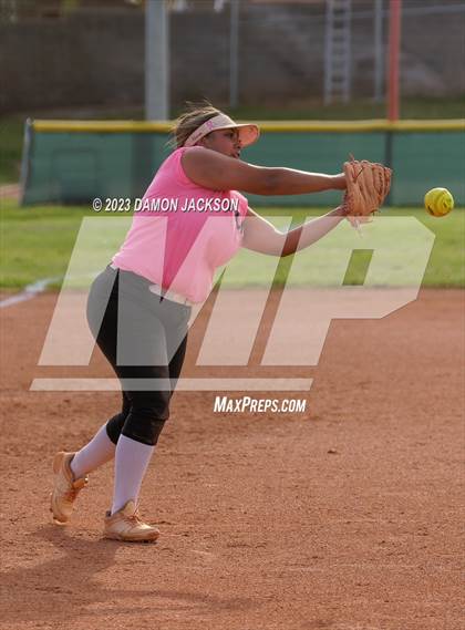 Thumbnail 2 in Pahrump Valley vs Virgin Valley (NIAA 3A Southern Region Winners Semifinal) photogallery.