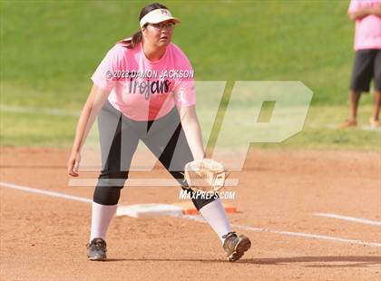 Thumbnail 2 in Pahrump Valley vs Virgin Valley (NIAA 3A Southern Region Winners Semifinal) photogallery.
