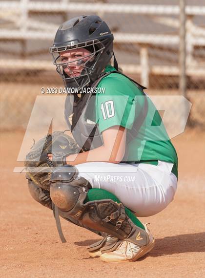 Thumbnail 1 in Pahrump Valley vs Virgin Valley (NIAA 3A Southern Region Winners Semifinal) photogallery.