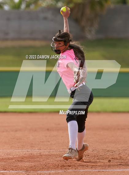 Thumbnail 3 in Pahrump Valley vs Virgin Valley (NIAA 3A Southern Region Winners Semifinal) photogallery.