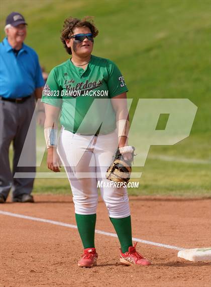 Thumbnail 2 in Pahrump Valley vs Virgin Valley (NIAA 3A Southern Region Winners Semifinal) photogallery.