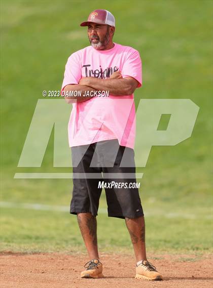 Thumbnail 3 in Pahrump Valley vs Virgin Valley (NIAA 3A Southern Region Winners Semifinal) photogallery.