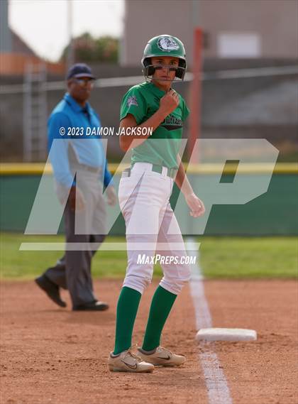 Thumbnail 2 in Pahrump Valley vs Virgin Valley (NIAA 3A Southern Region Winners Semifinal) photogallery.