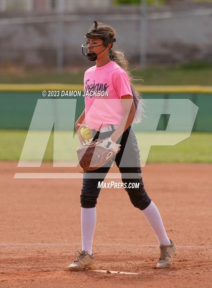 Thumbnail 3 in Pahrump Valley vs Virgin Valley (NIAA 3A Southern Region Winners Semifinal) photogallery.