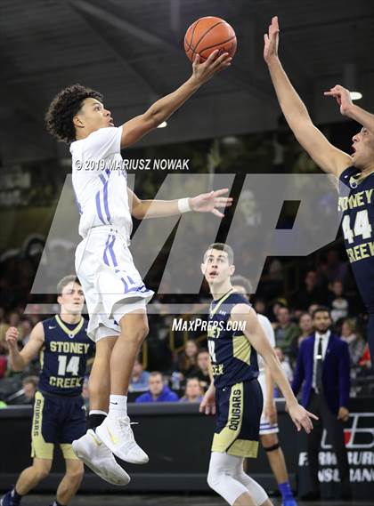 Thumbnail 2 in Stoney Creek vs. Rochester (Oakland University) photogallery.