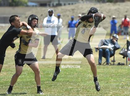 Thumbnail 1 in Servite vs. Rancho Cucamonga (Battle at the Beach 7x7) photogallery.