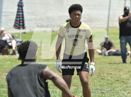 Thumbnail 3 in Servite vs. Rancho Cucamonga (Battle at the Beach 7x7) photogallery.