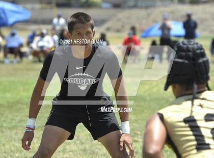 Thumbnail 2 in Servite vs. Rancho Cucamonga (Battle at the Beach 7x7) photogallery.