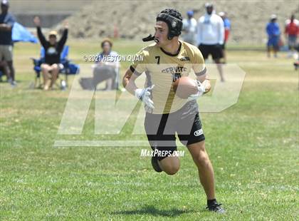 Thumbnail 2 in Servite vs. Rancho Cucamonga (Battle at the Beach 7x7) photogallery.