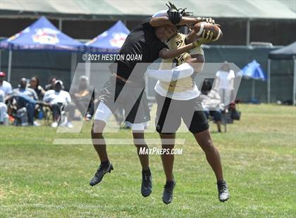 Thumbnail 2 in Servite vs. Rancho Cucamonga (Battle at the Beach 7x7) photogallery.