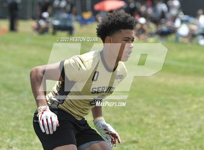 Thumbnail 1 in Servite vs. Rancho Cucamonga (Battle at the Beach 7x7) photogallery.