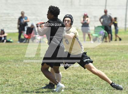 Thumbnail 2 in Servite vs. Rancho Cucamonga (Battle at the Beach 7x7) photogallery.