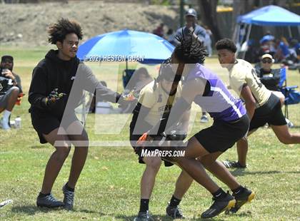 Thumbnail 2 in Servite vs. Rancho Cucamonga (Battle at the Beach 7x7) photogallery.