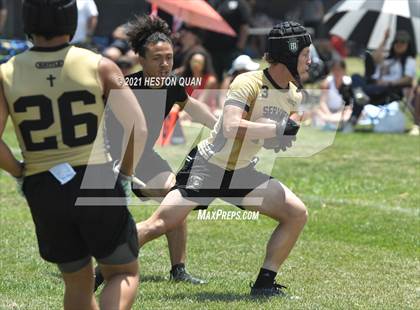 Thumbnail 3 in Servite vs. Rancho Cucamonga (Battle at the Beach 7x7) photogallery.