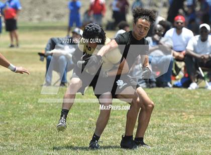 Thumbnail 2 in Servite vs. Rancho Cucamonga (Battle at the Beach 7x7) photogallery.