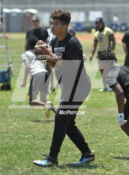 Thumbnail 3 in Servite vs. Rancho Cucamonga (Battle at the Beach 7x7) photogallery.