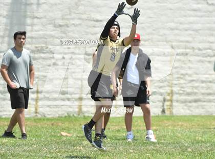 Thumbnail 1 in Servite vs. Rancho Cucamonga (Battle at the Beach 7x7) photogallery.