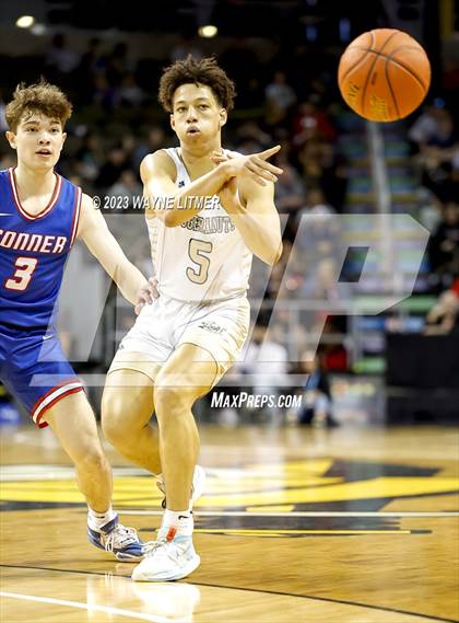 Thumbnail 1 in Conner vs Lloyd (2023 9th Region Boys Basketball Tournament) photogallery.