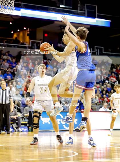 Thumbnail 1 in Conner vs Lloyd (2023 9th Region Boys Basketball Tournament) photogallery.