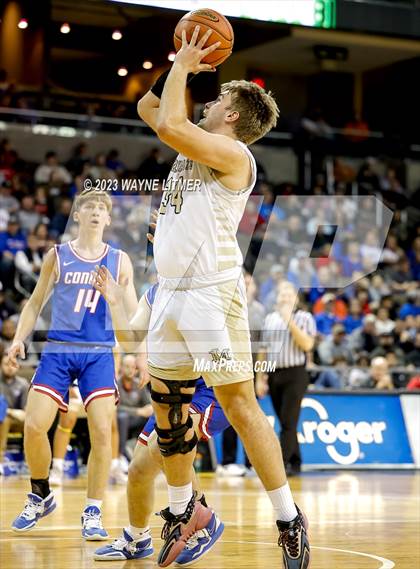 Thumbnail 1 in Conner vs Lloyd (2023 9th Region Boys Basketball Tournament) photogallery.
