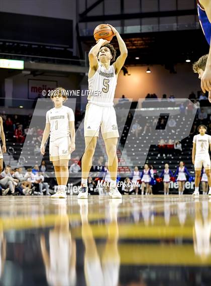 Thumbnail 2 in Conner vs Lloyd (2023 9th Region Boys Basketball Tournament) photogallery.