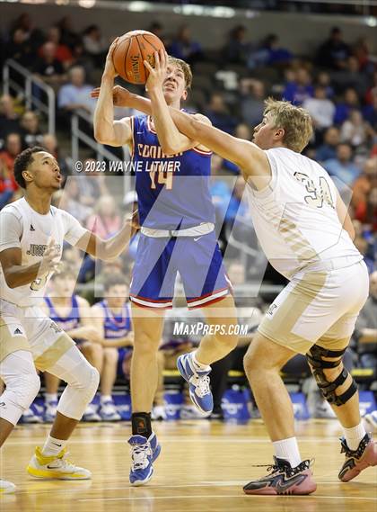 Thumbnail 3 in Conner vs Lloyd (2023 9th Region Boys Basketball Tournament) photogallery.