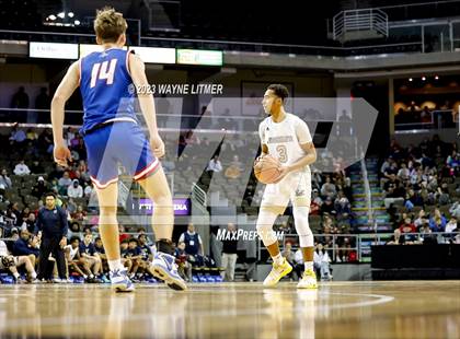 Thumbnail 2 in Conner vs Lloyd (2023 9th Region Boys Basketball Tournament) photogallery.