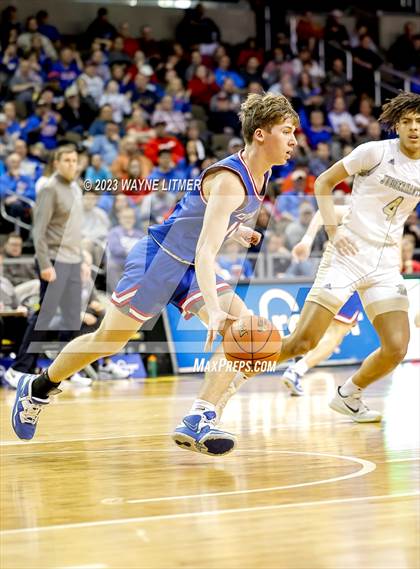 Thumbnail 1 in Conner vs Lloyd (2023 9th Region Boys Basketball Tournament) photogallery.