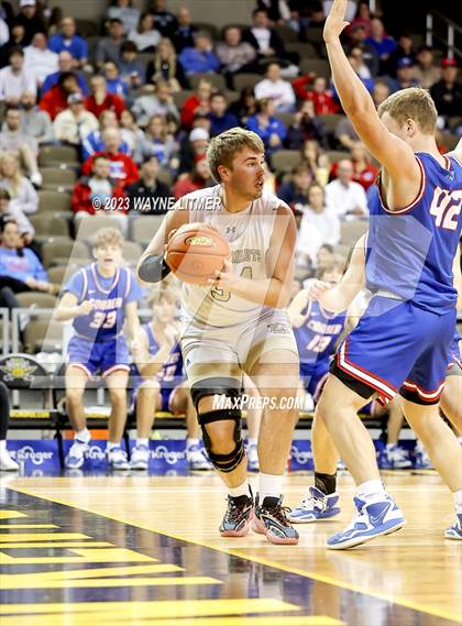 Thumbnail 3 in Conner vs Lloyd (2023 9th Region Boys Basketball Tournament) photogallery.