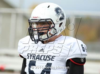 Thumbnail 2 in Syracuse @ Sky View (UHSAA 5A 1st Round) photogallery.
