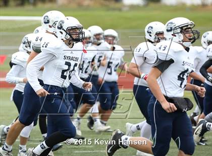 Thumbnail 1 in Syracuse @ Sky View (UHSAA 5A 1st Round) photogallery.