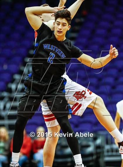 Thumbnail 3 in Brophy College Prep vs Westview (Hoopin' it Up at the Arena) photogallery.