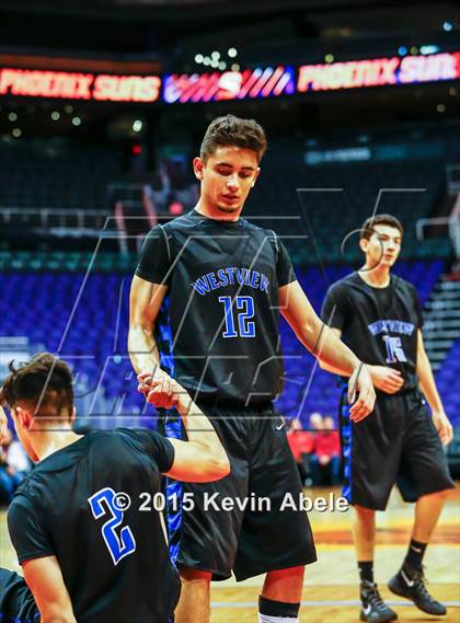 Thumbnail 2 in Brophy College Prep vs Westview (Hoopin' it Up at the Arena) photogallery.