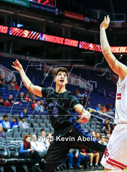 Thumbnail 3 in Brophy College Prep vs Westview (Hoopin' it Up at the Arena) photogallery.